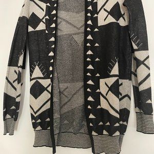 Aztec Pattern Gardigan